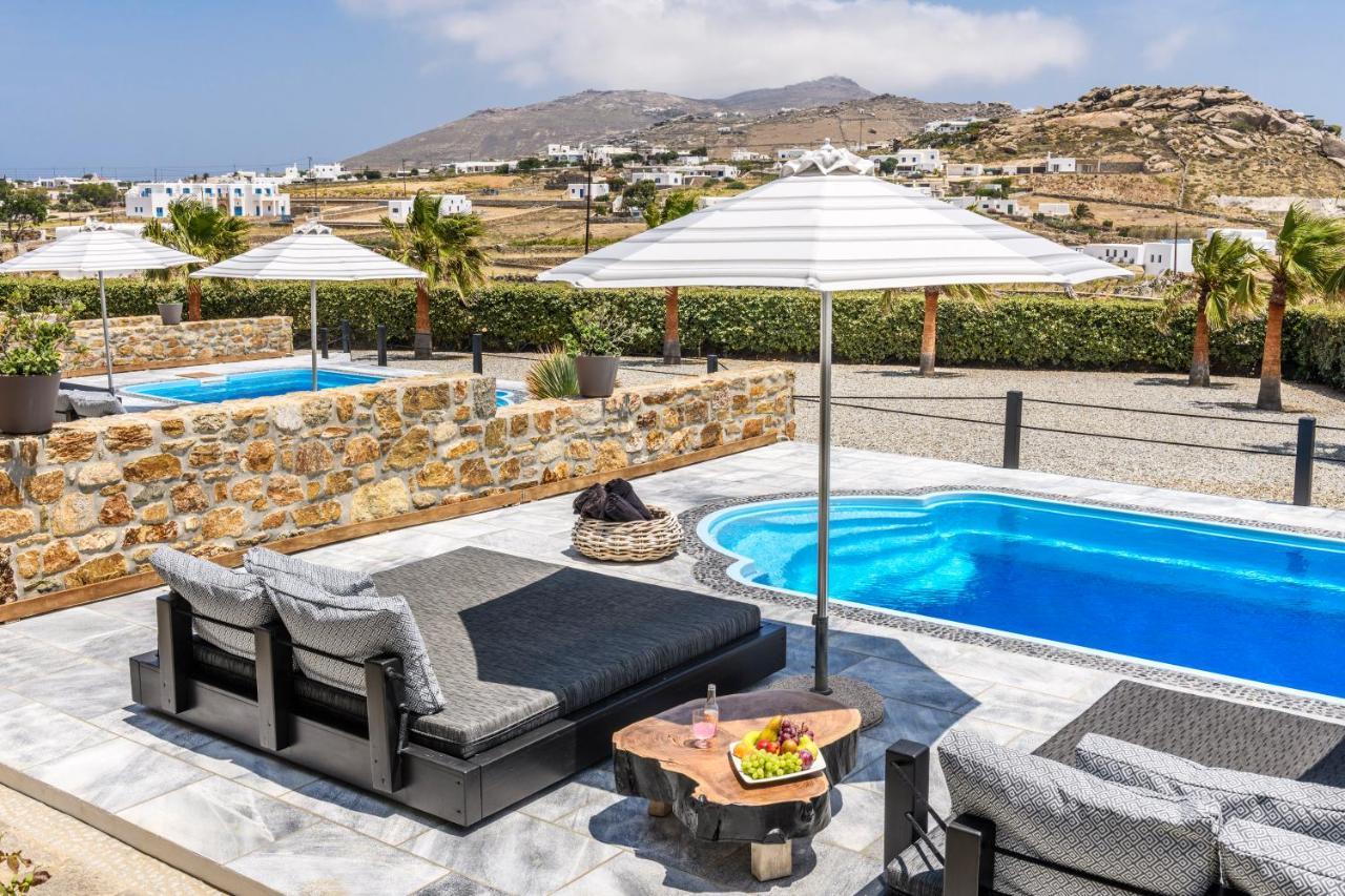 Aurora Mykonos Villas Kalafati Exteriör bild