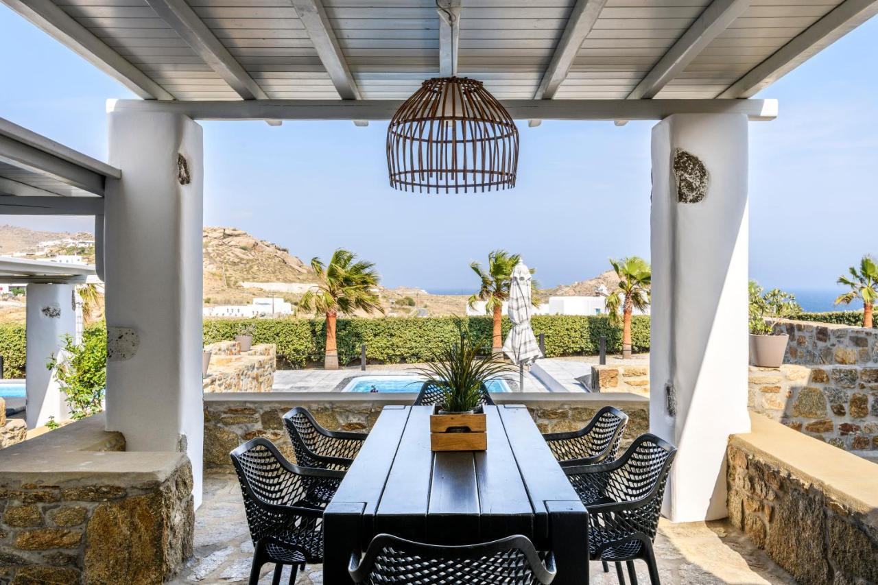 Aurora Mykonos Villas Kalafati Exteriör bild