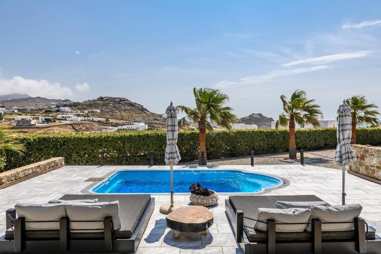 Aurora Mykonos Villas Kalafati Exteriör bild